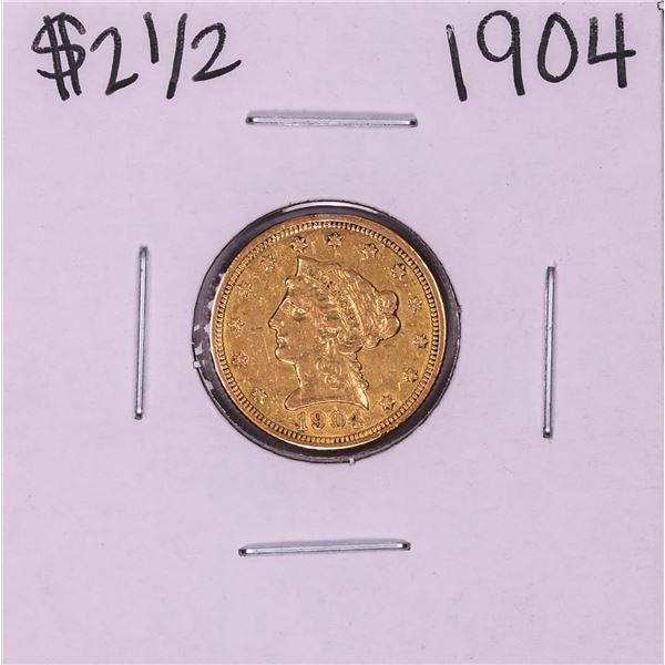 1904 $2 1/2 Liberty Head Quarter Eagle Gold Coin