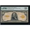 Image 1 : 1922 $50 Gold Certificate PMG 25