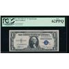 Image 1 : 1935A $1 Experimental S Silver Certificate PCGS 62PPQ