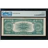 Image 2 : 1923 $10 Poker Chip Legal Tender Note PMG 35