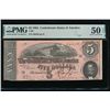 Image 1 : 1864 $5 T-69 Confederate PMG 50PQ