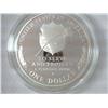 Image 2 : 1997 National Law Enforcement Proof Silver Dollar