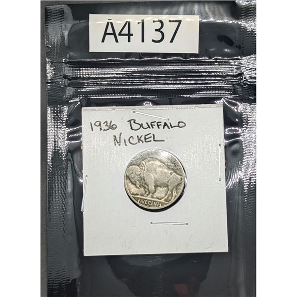 1936 Buffalo Nickel (A4137)