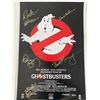 Image 1 : Ghostbusters cast signed mini poster