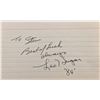 Image 1 : NFL Leo Sugar original signature