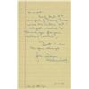 Image 1 : Julie Phillips signed note