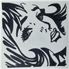 Image 1 : Stylized drawing of woman