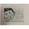 Image 1 : Mad Magazine Dick DeBartolo signed card.