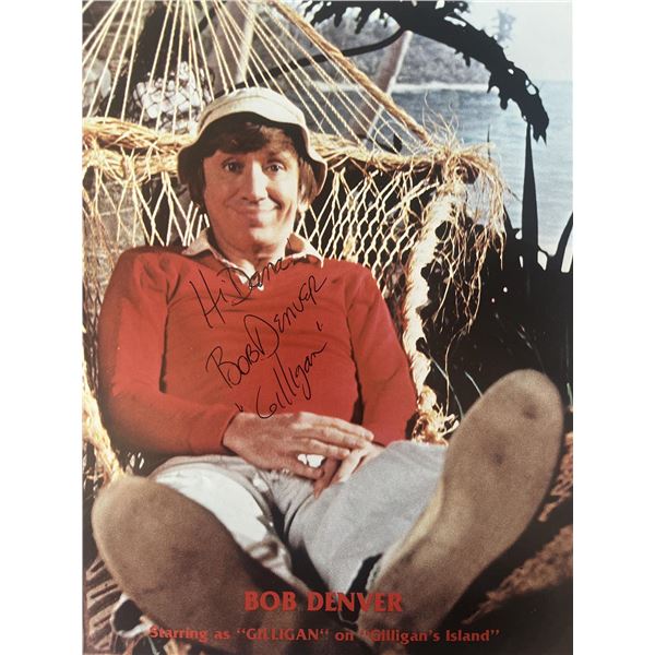 Gilligan's Island Bob Denver signed photo