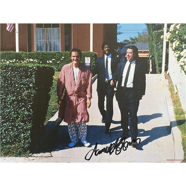 Pulp Fiction Samuel L. Jackson signed photo
