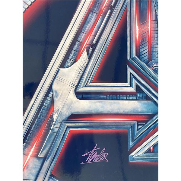 Marvel Stan Lee signed photo