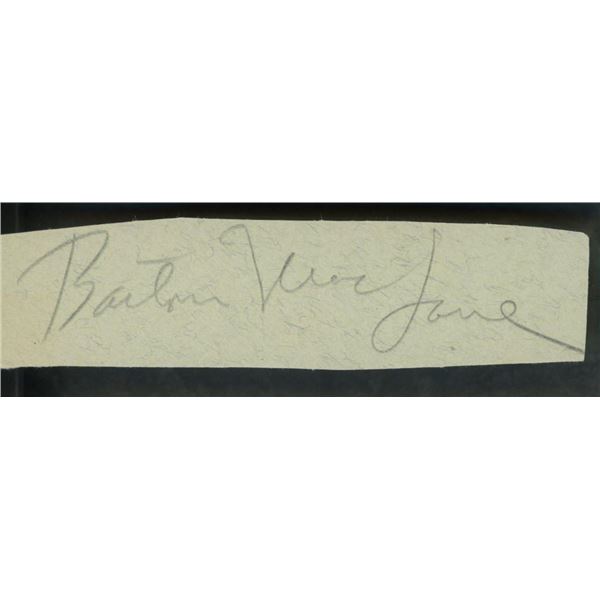 I Dream of Jeannie Barton Maclane original signature