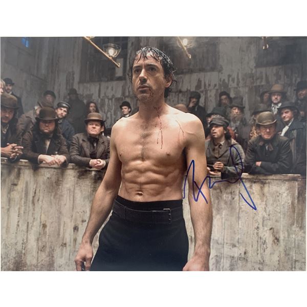 Robert Downey Jr. signed movie photo