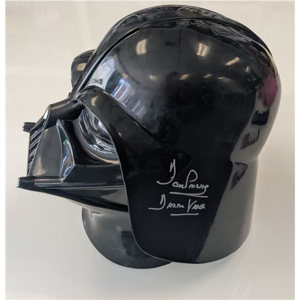 David Prowse signed Darth Vader helmet- JSA Authenticated