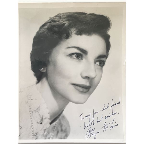 Calamity Jane Allyn McLerie signed photo