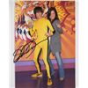 Image 1 : Shannon Lee signed photo posing with Bruce Lee