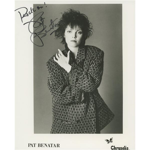 Pat Benatar signed photo