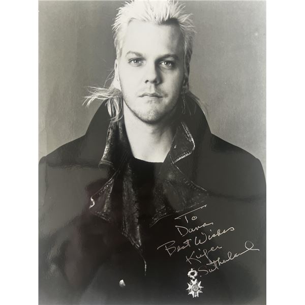 The Lost Boys Kiefer Sutherland signed movie photo