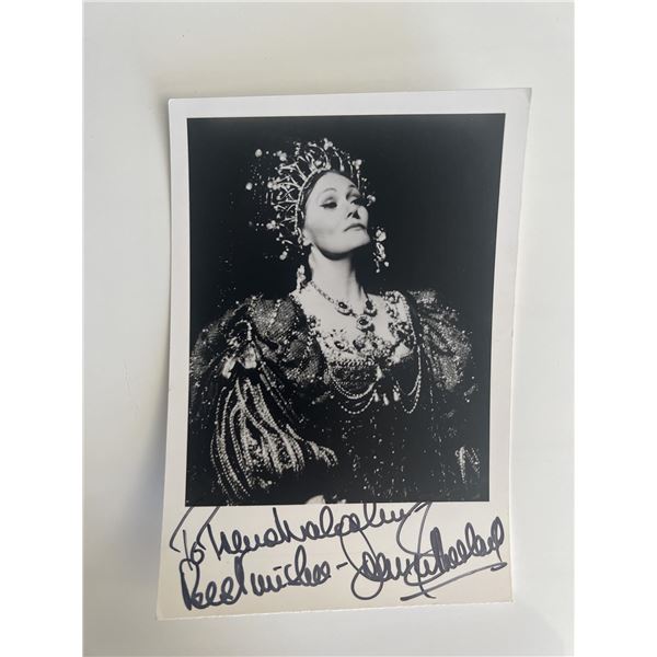 Soprano Joan Sutherland signed photo