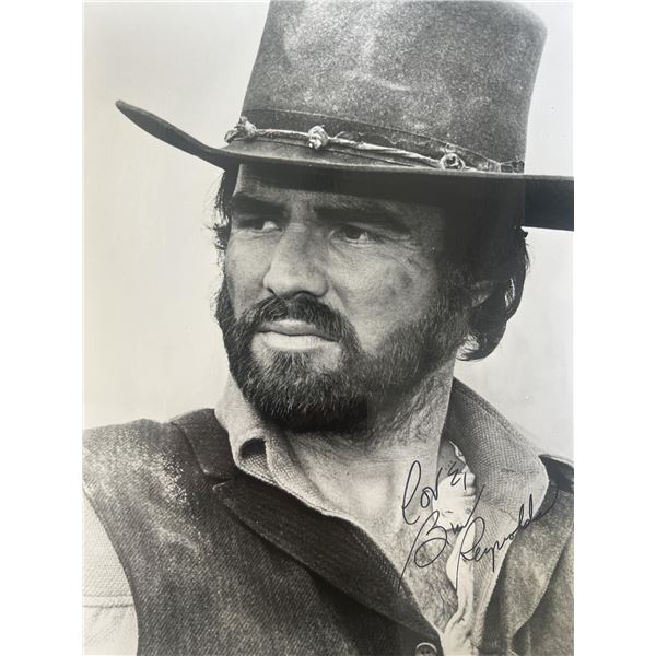 Smokey and the Bandit Burt Reynolds signed movie photo