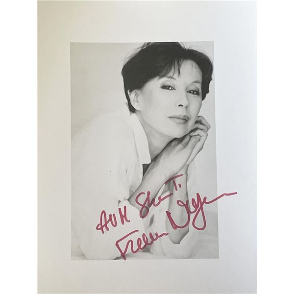 France Nuyen signed photo