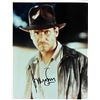 Image 1 : Indiana Jones Harrison Ford signed movie photo