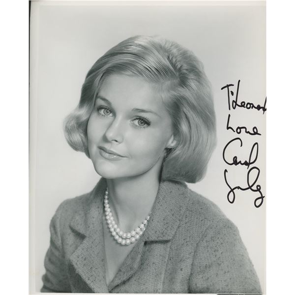 Carol Lynley signed photo