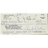 Image 1 : Lights Out Arch Oboler  signed check