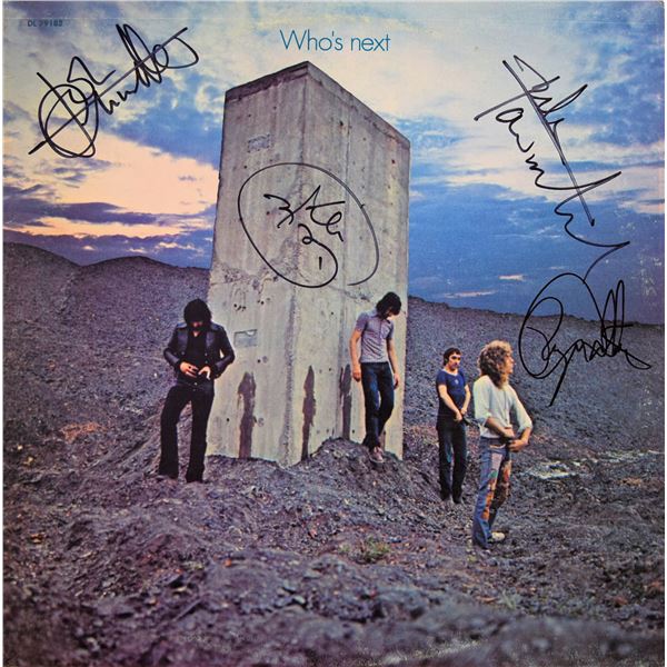 The Who WhoÕs Next signed album