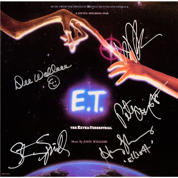 E.T. signed soundtrack album