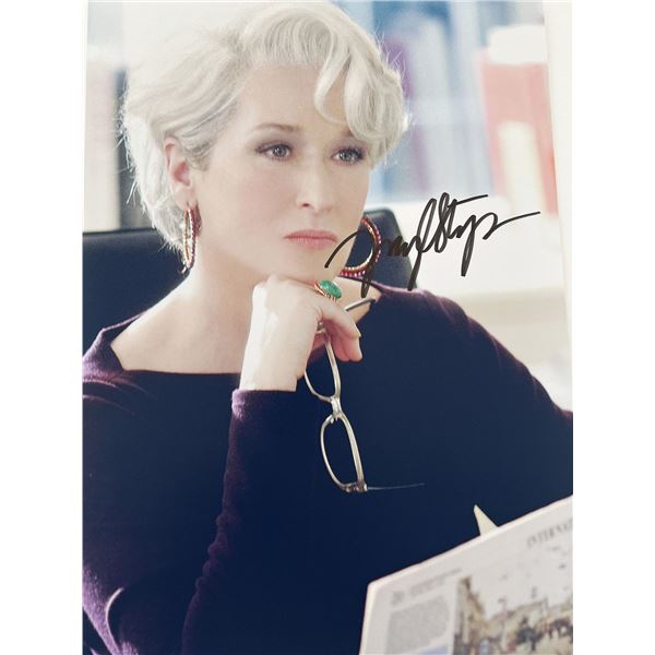 The Devil Wears Prada Meryl Streep signed movie photo
