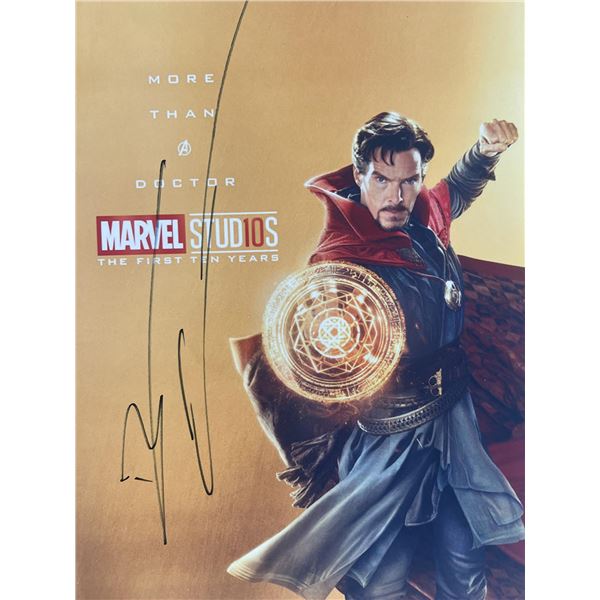 The Avengers Benedict Cumberbatch signed photo