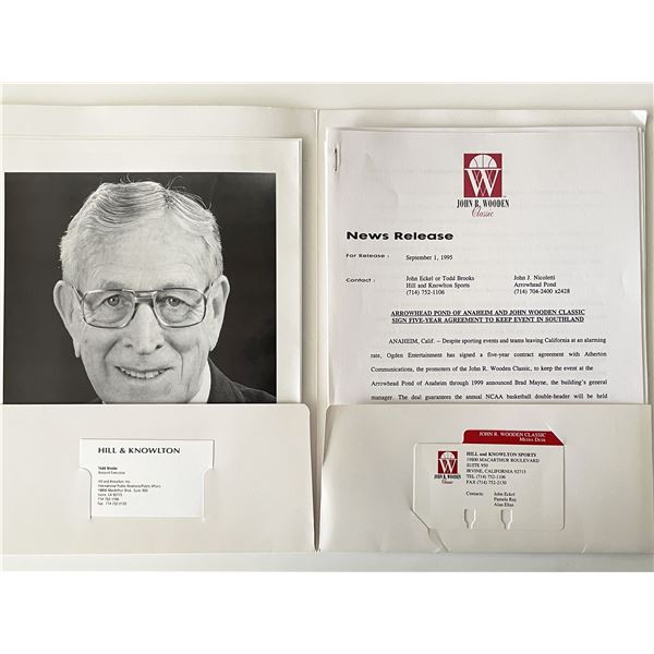 John R. Wooden Classic press packet