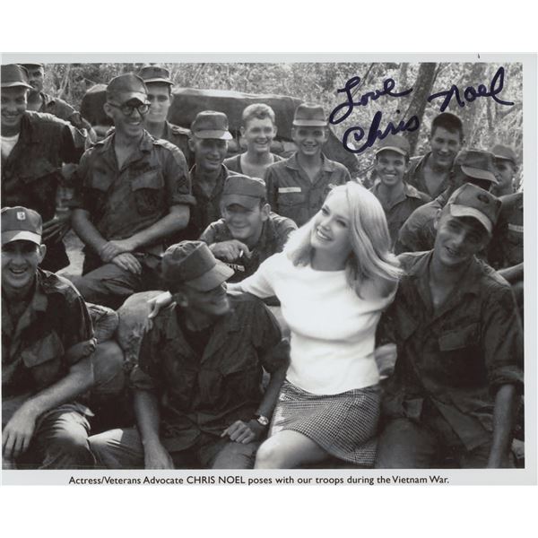 Chris Noel signed photo