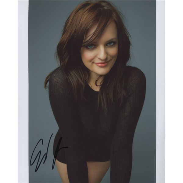 Elizabeth Moss signed photo