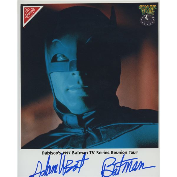 Batman Adam West signed photo