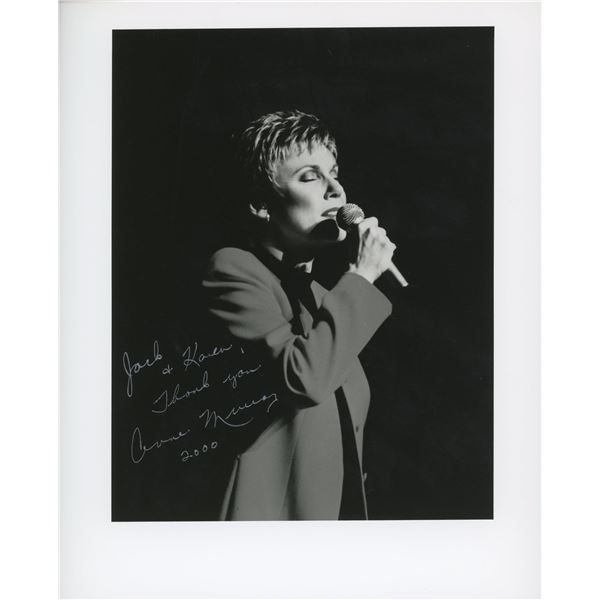 Country Singer Anne Murray signed photo