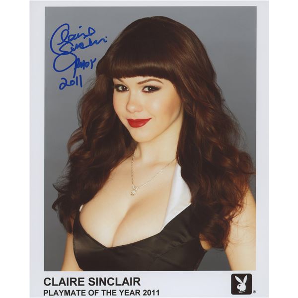 Claire Sinclair signed photo