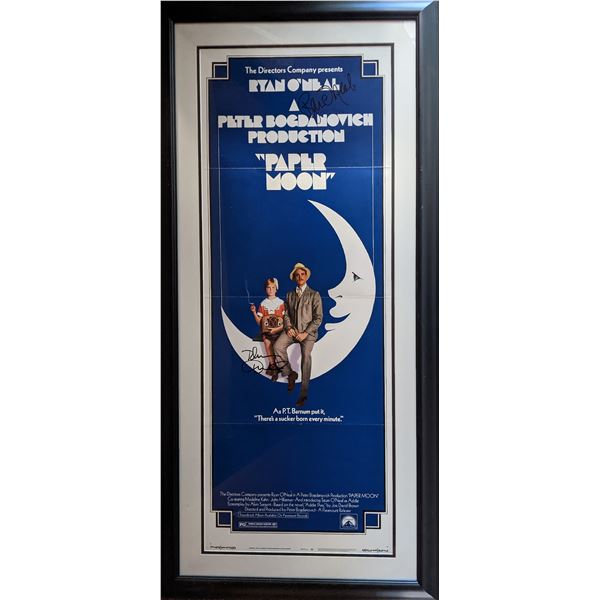 Tatum O'Neal signed Paper Moon poster
