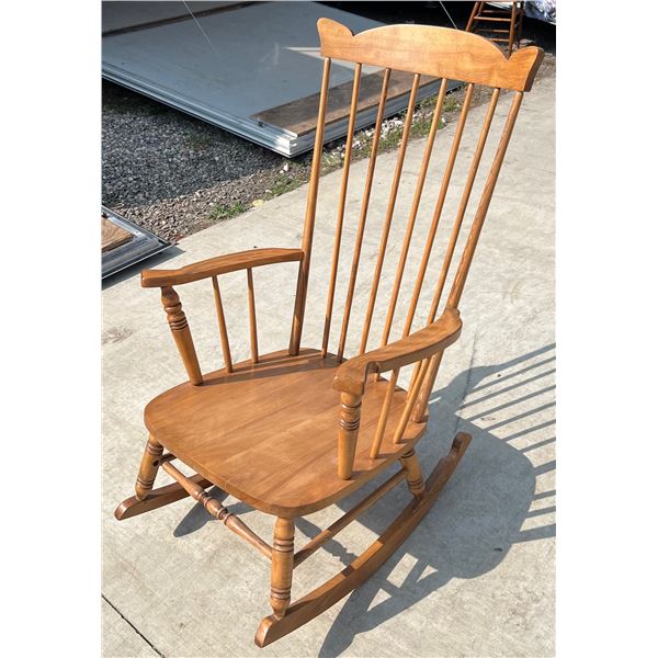 SOLID MAPLE ROCKING CHAIR