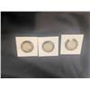 Image 2 : 3 canada silve .25c pieces