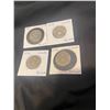 Image 1 : 4 Canada .50c pieces