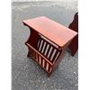 Image 1 : Side table magazine holder