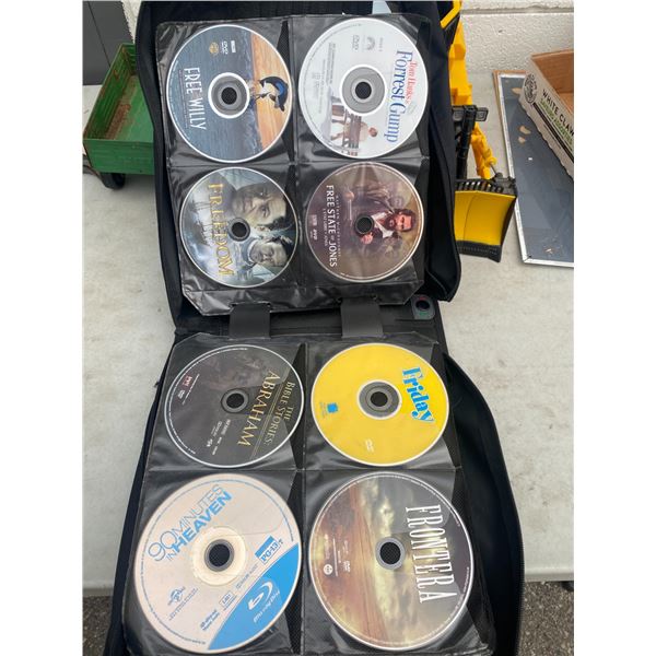 Large lot of DVDd