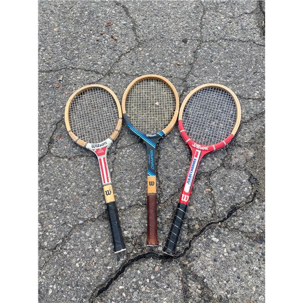 Wilson tennis rackets (3)