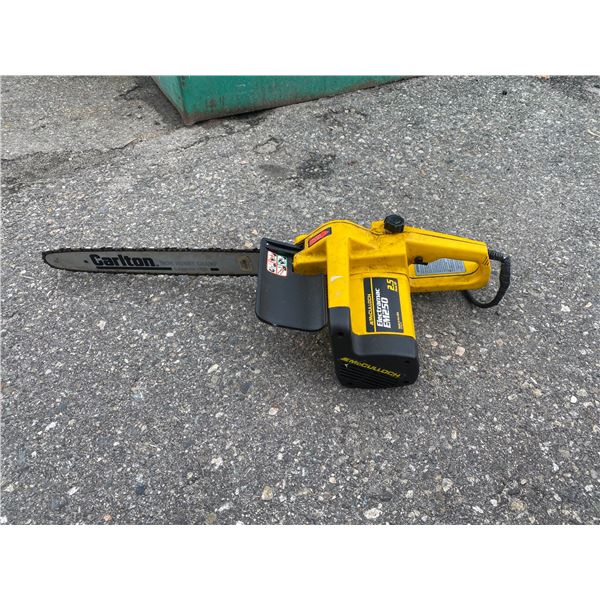 McCulloch electromatic em250 electric chainsaw