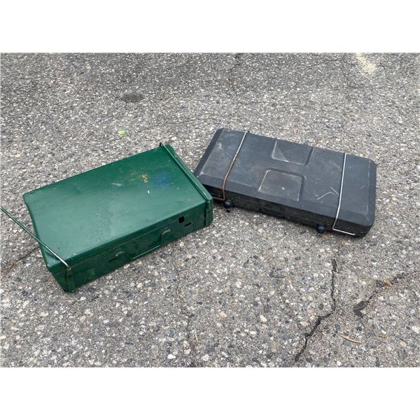 Two camp stoves