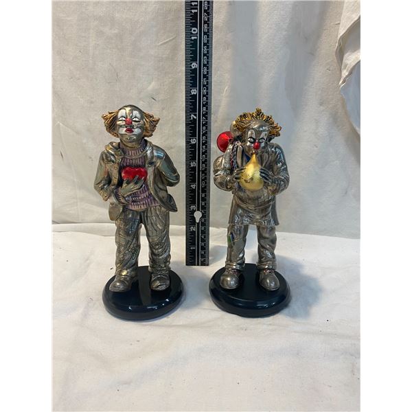 Mida made in Italy clown figurines