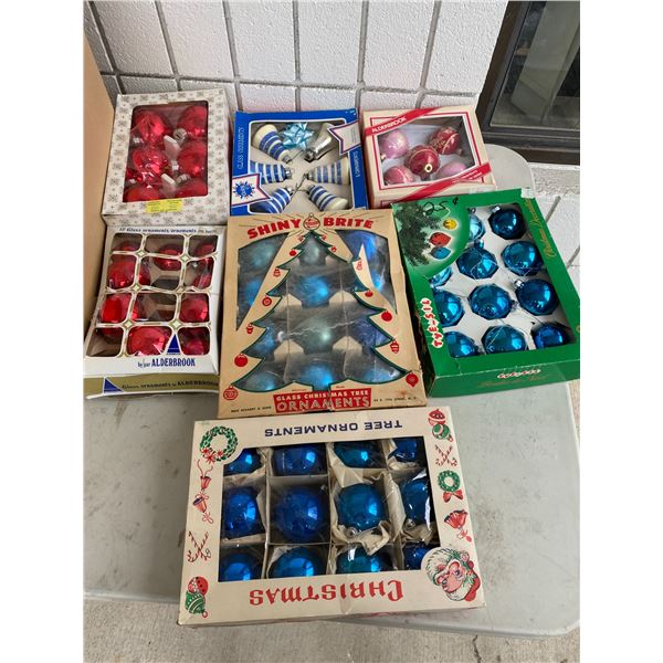 Vintage Christmas ornaments