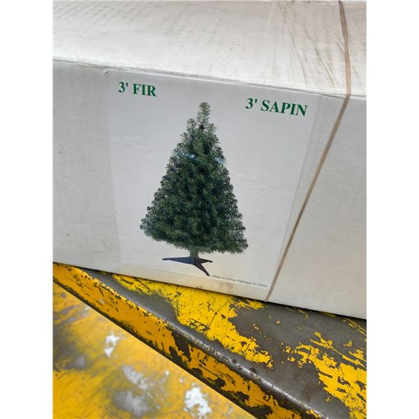 Christmas tree in box